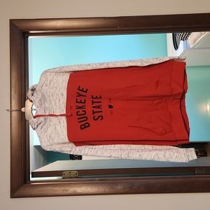 J.America Ohio State OSU Buckeyes Hoodie XL